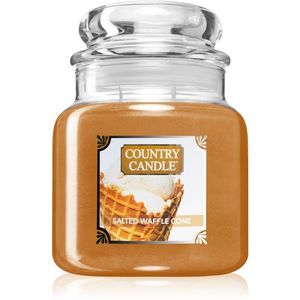 Country Candle Salted Waffle Cone illatgyertya 453 g kép