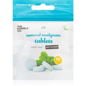 The Humble Co. Natural Toothpaste Tablets drazsé Fresh Mint 60 db kép