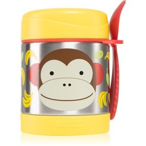 Skip Hop Zoo Monkey termosz kanállal 12m+ 325 ml kép