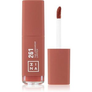 3INA The Longwear Lipstick hosszantartó folyékony rúzs árnyalat 261 - Dark nude 6 ml kép