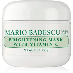 Mario Badescu Brightening Mask with Vitamin C élénkítő arcmaszk a sápadt, egyenletlen arcbőrre 56 g kép