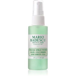 Mario Badescu Facial Spray with Aloe, Cucumber and Green Tea hűsítő és felfrissítő permet fáradt bőrre 59 ml kép