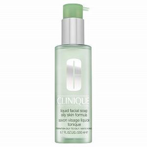 Clinique Liquid Facial Soap Oily Skin Formula folyékony szappan az arcra zsíros bőrre 200 ml kép