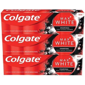 COLGATE Max White Charcoal 3 × 75 ml kép