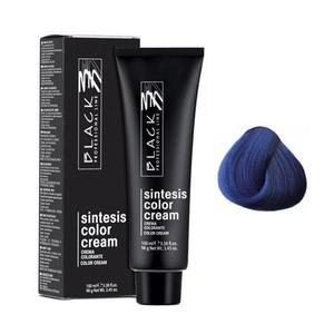 Tartós Krémhajfesték - Black Professional Line Sintesis Color Cream Glam Colors, árnyalat GL-C2 Ocean Blue, 100ml kép