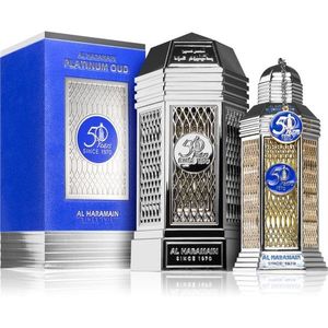Al Haramain Platinum Oud 50 years Eau de Parfum unisex 100 ml kép