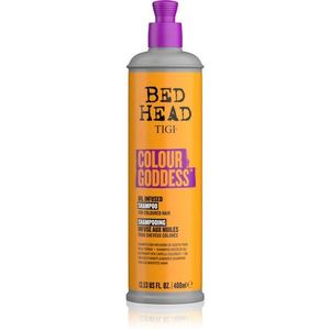 TIGI Bed Head Colour Goddess olaj sampon festett vagy melírozott hajra 400 ml kép