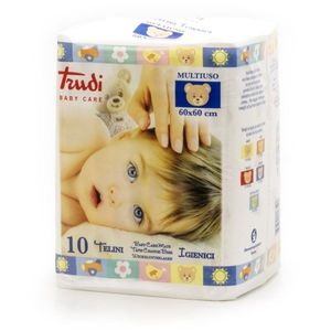 Trudi Baby Care eldobható pelenkázó-alátétek 60x60 cm 10 db kép