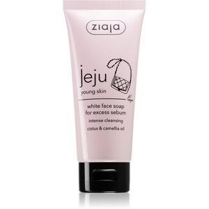 Ziaja Jeju Young Skin gyengéd tisztító szappan az arcra 75 ml kép