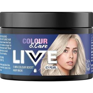 Színező Hajmaszk - Schwarzkopf Live Color & Care 5 Min Color Boost Hair Mask, árnyalat Icy Pearl, 150 ml kép