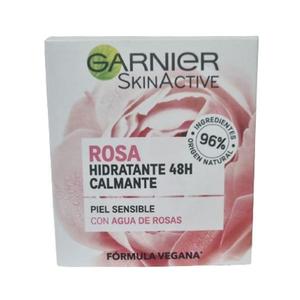Hidratáló Arckrém Rózsavízzel Érzékeny Bőrre - Garnier SkinActive Rosa Hidratante Calmante 48H con Agua de Rosas Piel Sensibile, 50 ml kép