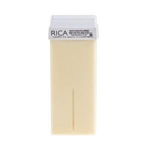 Liposzolubilis Fehér Csokoládés Szőrtelenítő Viasz Utántöltő Száraz Bőrre - RICA White Chocolate Liposoluble Wax Refill for Dry Skin, 100ml kép