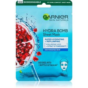 Garnier Skin Naturals Moisture+Aqua Bomb szuper hidratáló, feltöltő textil maszk 1 db kép