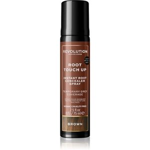 Revolution Haircare Root Touch Up spray a lenövések azonnali elfedéséhez árnyalat Brown 75 ml kép
