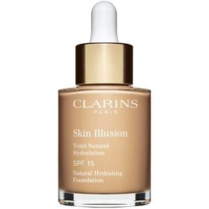 Clarins Skin Illusion Natural Hydrating Foundation világosító hidratáló make-up SPF 15 árnyalat 106N Vanilla 30 ml kép