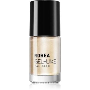 NOBEA Metal Gel-like Nail Polish körömlakk géles hatással árnyalat frosting #N16 6 ml kép
