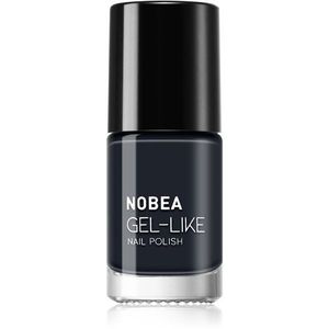 NOBEA Day-to-Day Gel-like Nail Polish körömlakk géles hatással árnyalat Blue depths #N19 6 ml kép