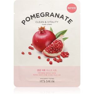It´s Skin The Fresh Mask Pomegranate szövet arcmaszk az arcbőr élénkítésére és vitalitásáért 20 g kép