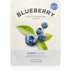 It´s Skin The Fresh Mask Blueberry hidratáló gézmaszk revitalizáló hatású 21 g kép