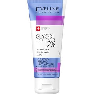 Eveline Cosmetics Glycol Therapy enzimatikus peeling A.H.A.-val (Alpha Hydroxy Acids) értékes olajakkal 100 ml kép