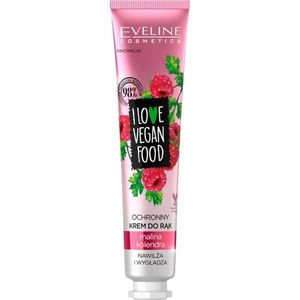 Eveline Cosmetics I Love Vegan Food hidratáló kézkrém málna illatú 50 ml kép