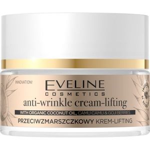 Eveline Cosmetics Organic Gold nappali és éjszakai ránctalanító krém kókuszolajjal 50 ml kép