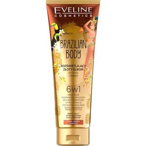 Eveline Cosmetics Brazilian Body tonizáló testkrém élénk és hidratált bőr 100 ml kép