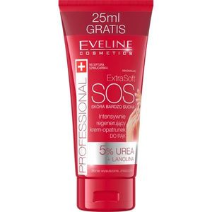 Eveline Cosmetics Extra Soft SOS kézkrém a száraz igénybevett bőrre 100 ml kép