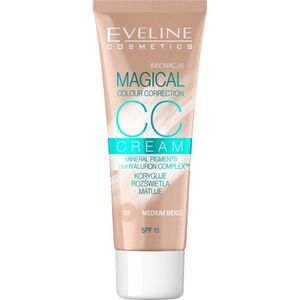 Eveline Cosmetics Magical Colour Correction CC krém SPF 15 árnyalat 52 Medium Beige 30 ml kép
