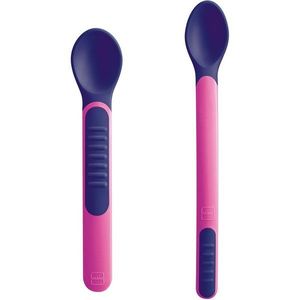MAM Feeding Spoons & Cover kiskanál 6m+ Violet 2 db kép
