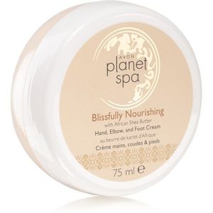 Avon Planet Spa Blissfully Nourishing tápláló kézkrém lábakra 75 ml kép
