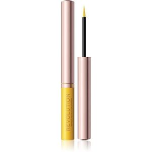 Makeup Revolution Neon Heat szemhéjtus árnyalat Lemon Yellow 2, 4 ml kép
