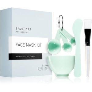 BrushArt Accessories Face mask kit arcápoló szett minty kép