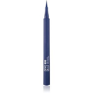 3INA The Color Pen Eyeliner tartós szemfilc árnyalat 830 - Navy blue 1 ml kép
