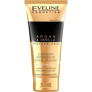 Eveline Cosmetics Argan&Vanilla tápláló krém kézre és körmökre 100 ml kép