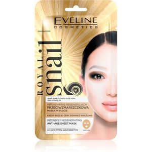 Eveline Cosmetics Royal Snail hidratáló kisimító maszk csiga kivonattal 1 db kép