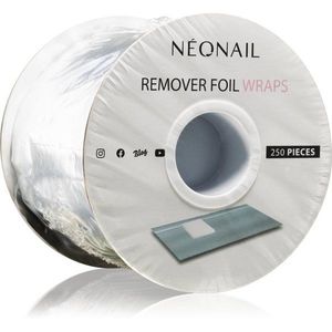 NEONAIL Remover Foil Wraps gél lakk eltávolító 250 db kép