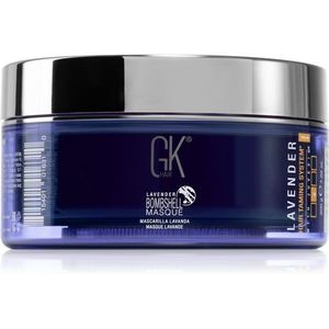 GK Hair Bombshell Masque színező pakolás szőke hajra árnyalat Lavender 200 g kép