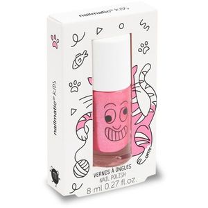 Nailmatic Kids körömlakk gyermekeknek árnyalat Kitty - candy pink glitter 8 ml kép