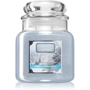 Country Candle Fresh Aspen Snow illatgyertya 453 g kép