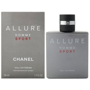 Chanel Allure Homme Sport Eau Extreme Eau de Toilette (1x utántölthető + 2x utántöltő) uraknak 50 ml kép