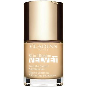 Clarins Skin Illusion Velvet mattító folyékony alapozó tápláló hatással árnyalat 100, 5W 30 ml kép