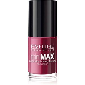 Eveline Cosmetics Mini Max gyorsan száradó körömlakk árnyalat 601 5 ml kép