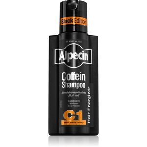 Alpecin Coffein Shampoo C1 Black Edition sampon férfiaknak koffein kivonattal hajnövesztést serkentő 250 ml kép