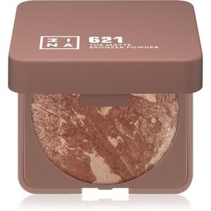 3INA The Bronzer Powder kompakt bronz púder árnyalat 621 Glow Sand 7 g kép