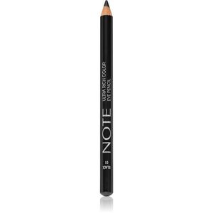 Note Cosmetique Ultra Rich Color Eye Pencil vízálló szemceruza árnyalat 01 Black 1, 1 g kép