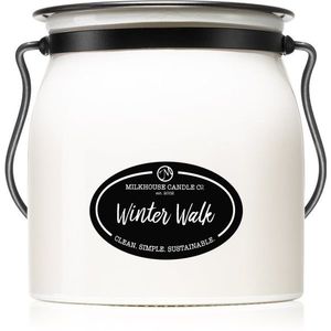 Milkhouse Candle Co. Creamery Winter Walk illatgyertya Butter Jar 454 g kép
