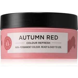 Maria Nila Colour Refresh Autumn Red gyengéd tápláló maszk tartós színes pigmentekkel 4 – 10 alkalommal mosásálló 6.60 100 ml kép