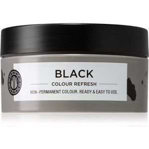 Maria Nila Colour Refresh Black gyengéd tápláló maszk tartós színes pigmentekkel 4 – 10 alkalommal mosásálló 2.00 100 ml kép