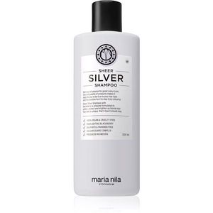 Maria Nila Sheer Silver Shampoo sampon a sárga tónusok neutralizálására 350 ml kép